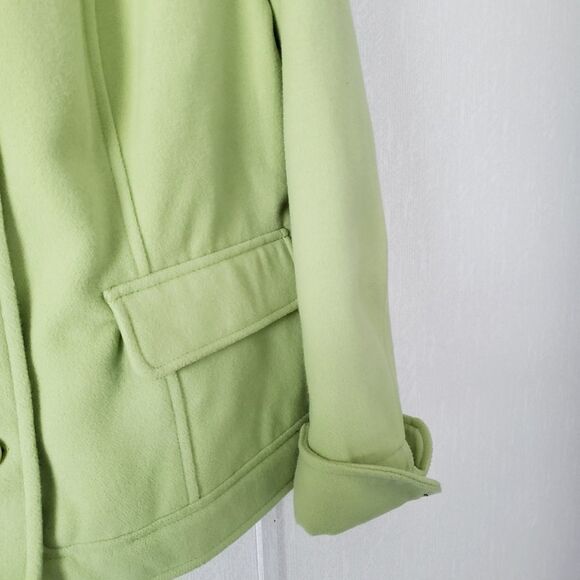 New Chico's Coat lime green - Picture 2 of 11